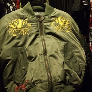 Mercy ~ "Death Before Dishonor" Bomber Jacket